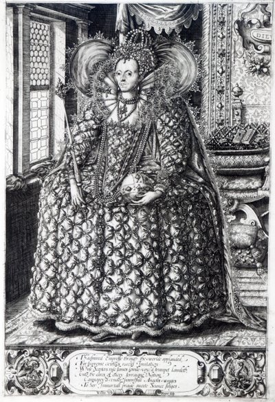 Porträt von Königin Elizabeth I. von William Rogers